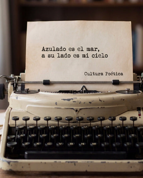 Azulado es el mar