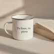 Enamel Taza Personalizable